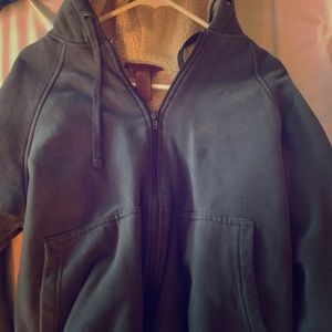 St. John’s Bay Sherpa-Lined Zip-Up Sweatshirt